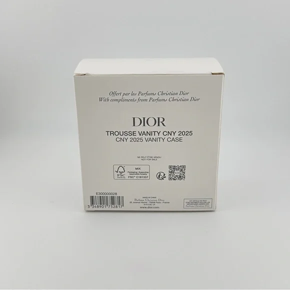 🆕 DIOR Limited Edition Shimmering Red Round Jewelry Case Authentic & NIB - Picture 8 of 8